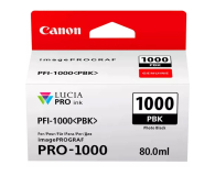 CANON PFI-1000PBK black 80ml 0546C001 - 1222302 - zdjęcie 2